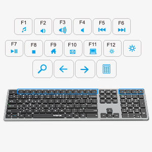 wireless keyboard for pc laptop