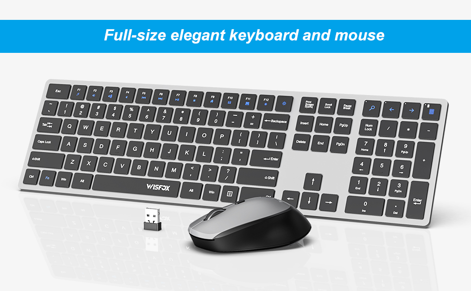 wireless keyboard for desktop computer