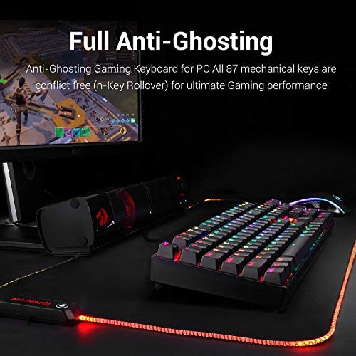 gaming pc and keyboard