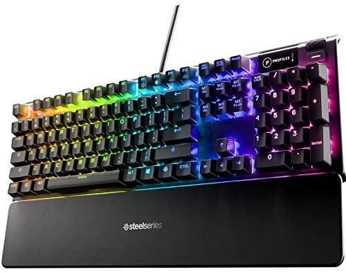 steelseries blue switch keyboard