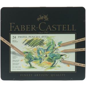 پاستل مدادی 24 رنگ فابر-کاستل مدل Finest Artist Pitts کد 112124