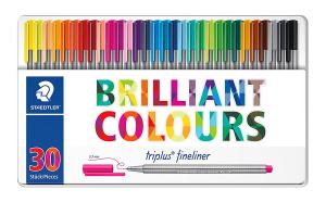 روان نویس 30 رنگ استدلر مدل Triplus Brilliant Colours کد 334 M30